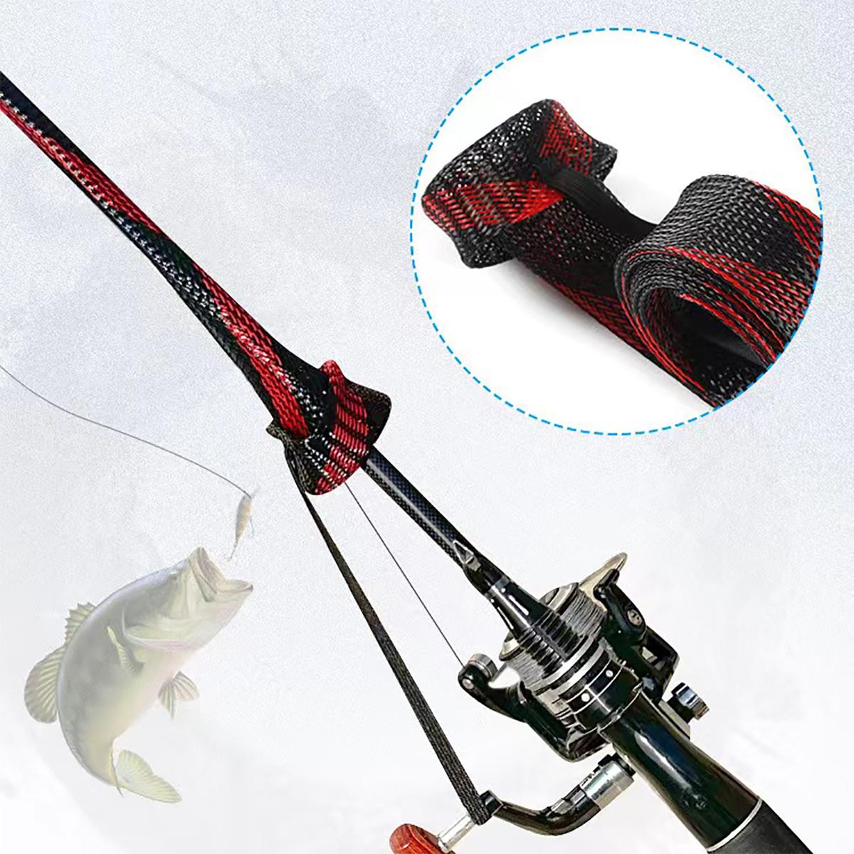 Fishing Rod Ice - Защитный чехол-сетка для рыболовных удилищ, подходит
