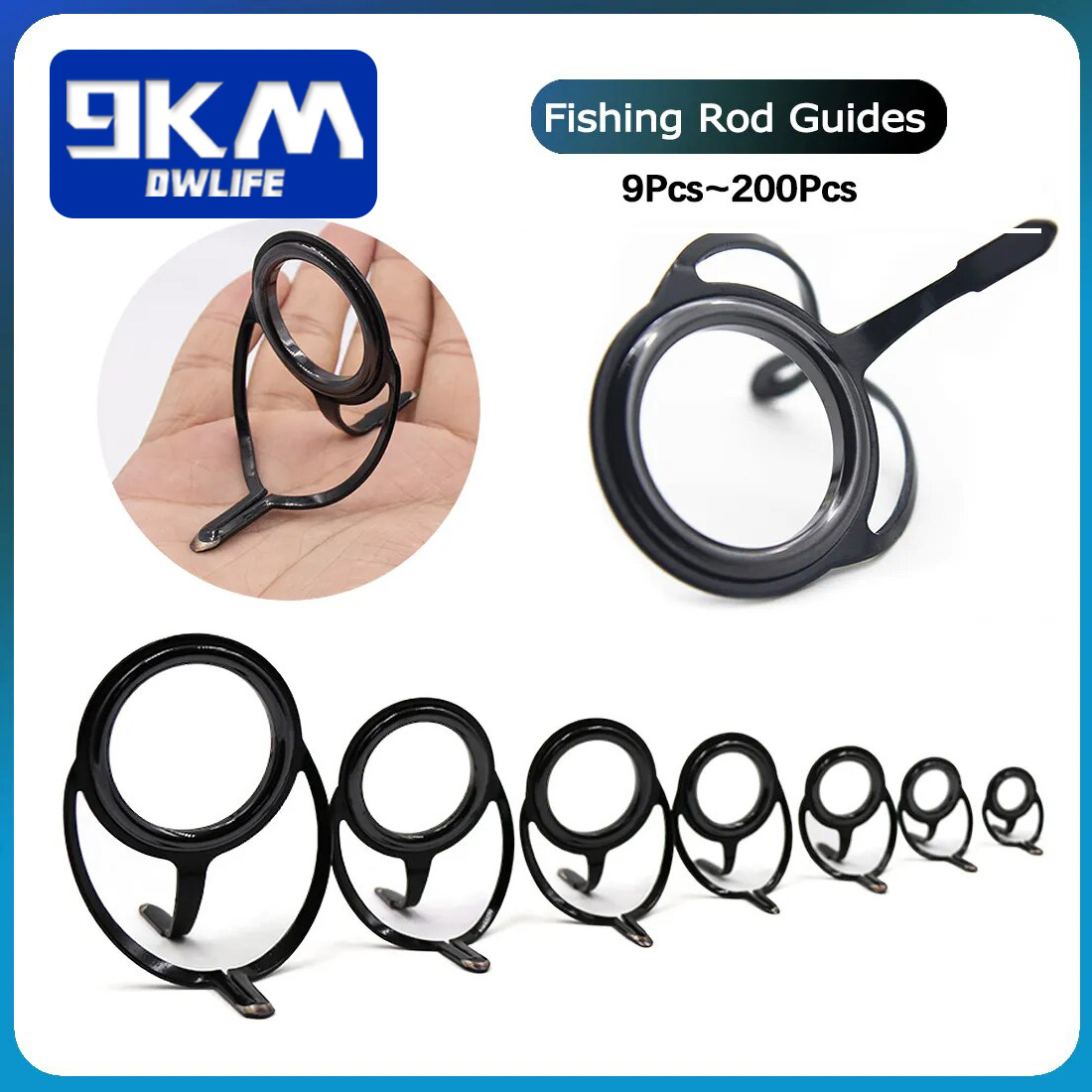 Fishing Rod Repair Kit - Ремкомплект для удочки, компоненты для сборки