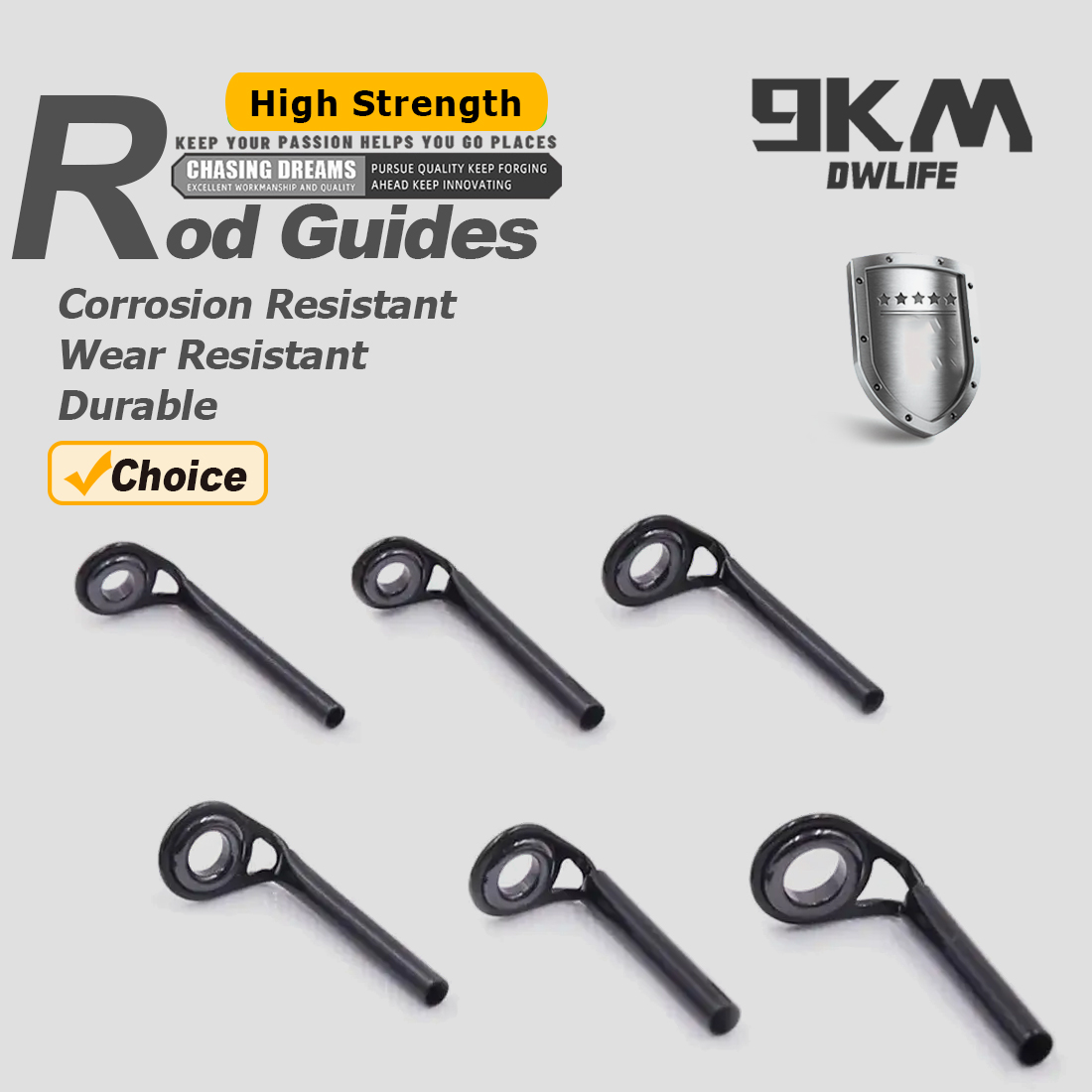 Fishing Rod Tip Replacement - Направляющие для удочки, 5 ~ 10