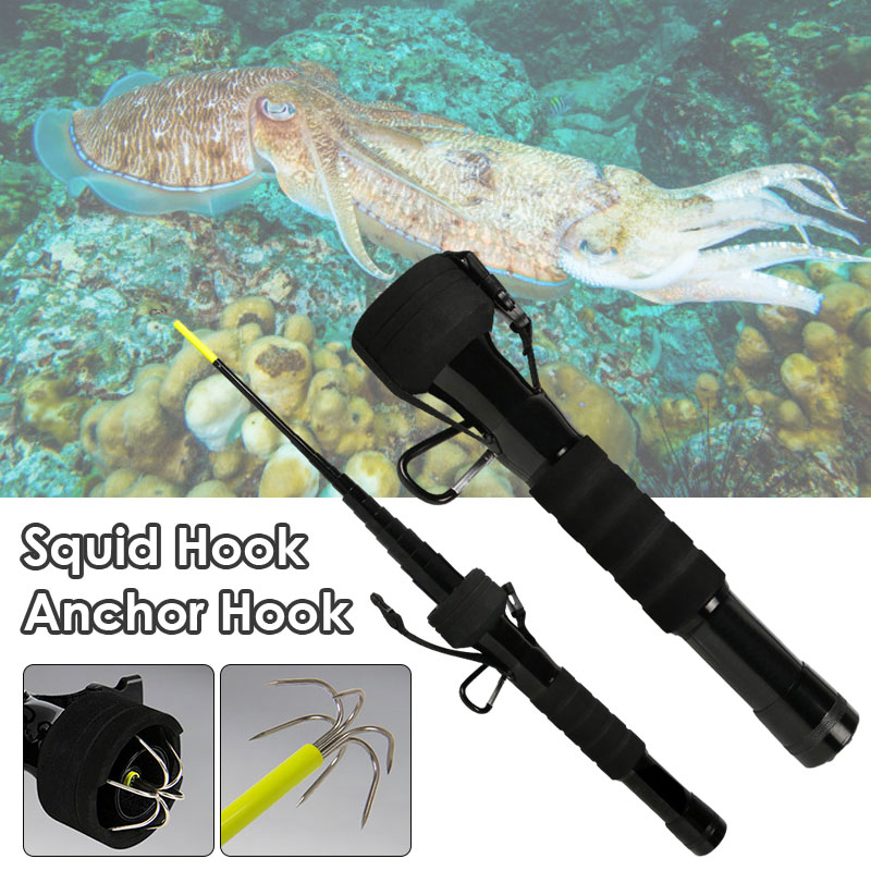 Fishing Rod Telescopic - 4/3 м телескопический якорный крючок для
