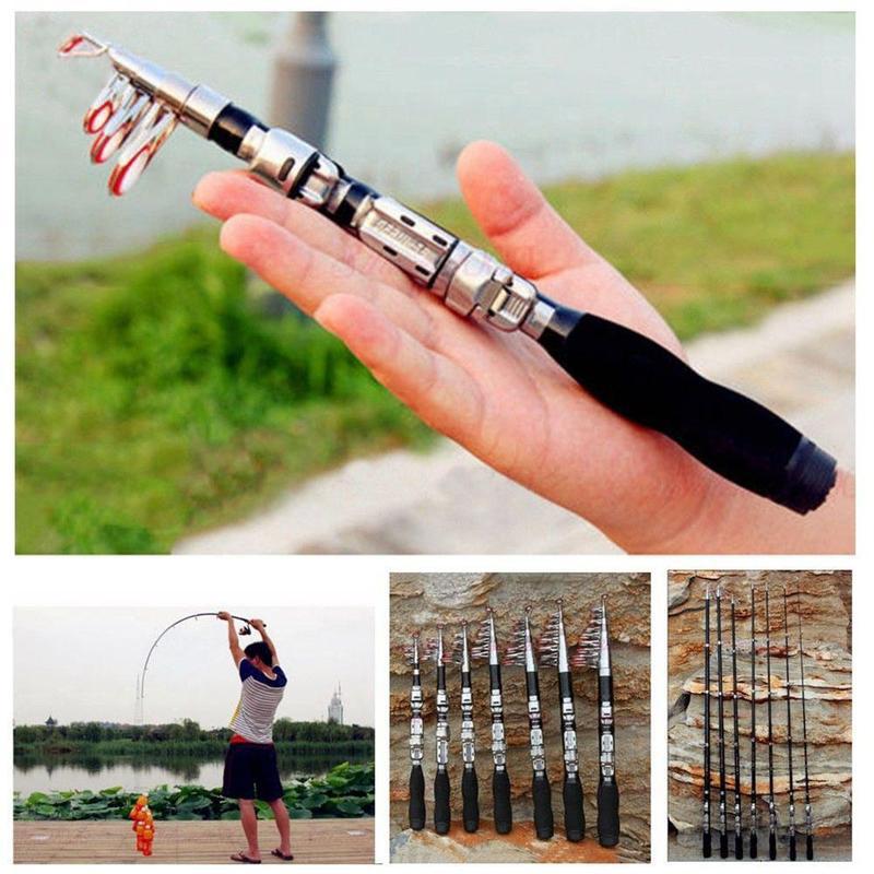 Fishing Rod Telescopic - Регулируемая телескопическая удочка 1М, практичная усиленная