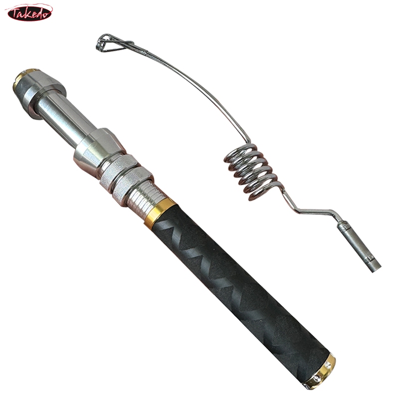 Fishing Rod Ice - TAKEDO MYIZL Мини-удочка спиннинговая морская углеродное