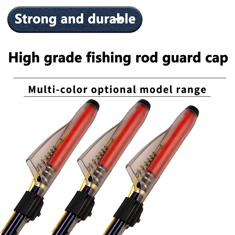Fishing Rod Case - 1 шт. Прозрачный защитный колпачок для
