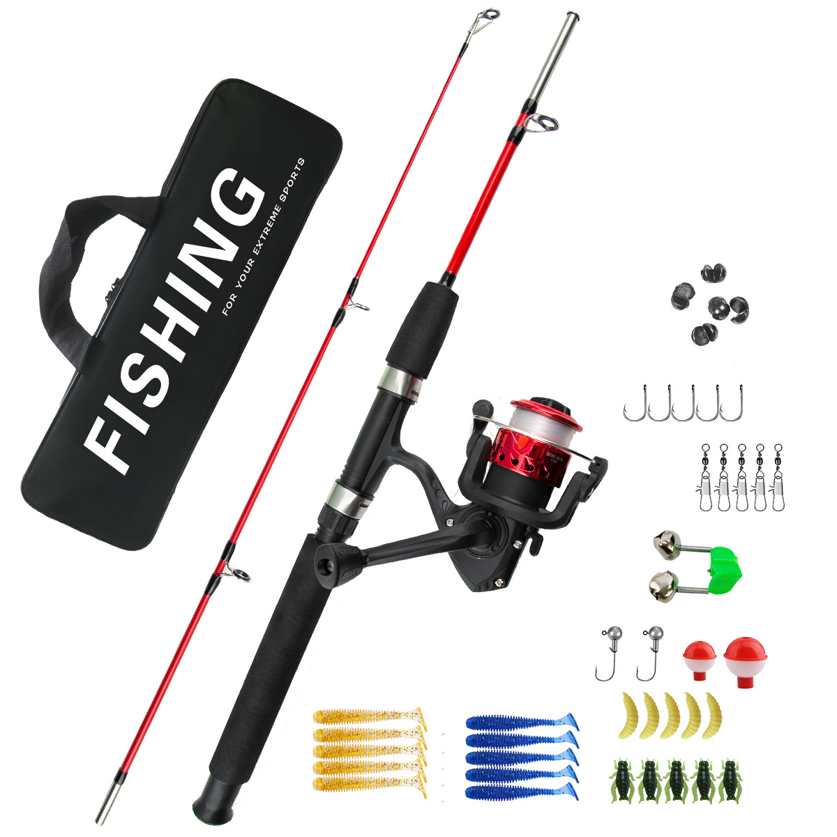 Удочка для зимней рыбалки из 2 – обзор и цена Fishing Rod Ice