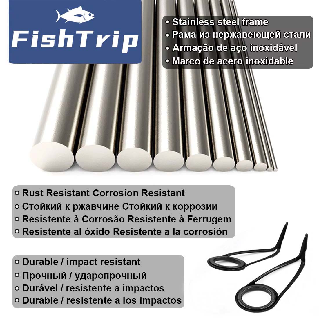 Ремкомплект направляющей удочк – обзор и цена Fishing Rod Guide Replacement