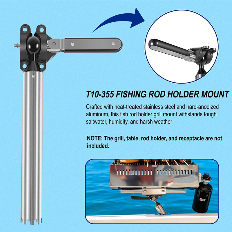 Универсальный регулируемый дер – обзор и цена Fishing Rod Boat