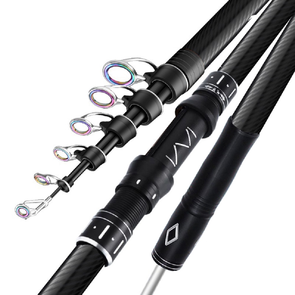 2,1-4,5 м телескопическая удоч – обзор и цена Fishing Rod Surf