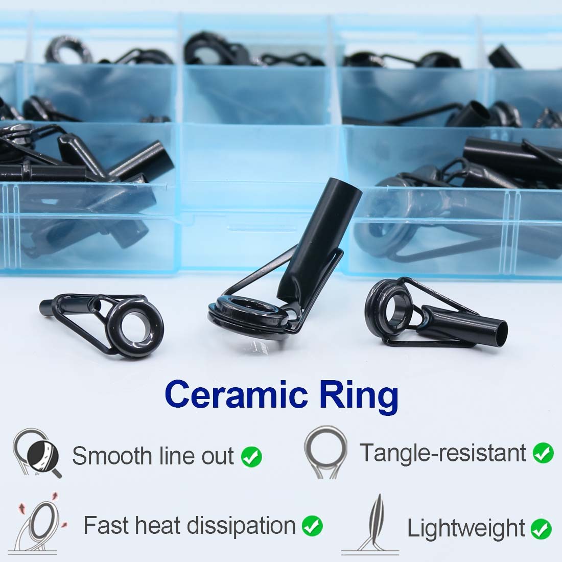 Ремкомплект наконечника стержн – обзор и цена Fishing Rod Guide Replacement