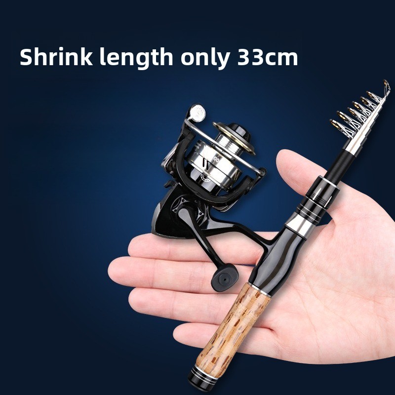 Суперкороткая телескопическая  – обзор и цена Fishing Rod Telescopic