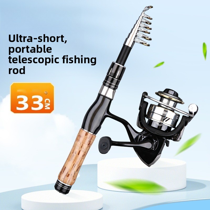 Суперкороткая телескопическая  – обзор и цена Fishing Rod Telescopic