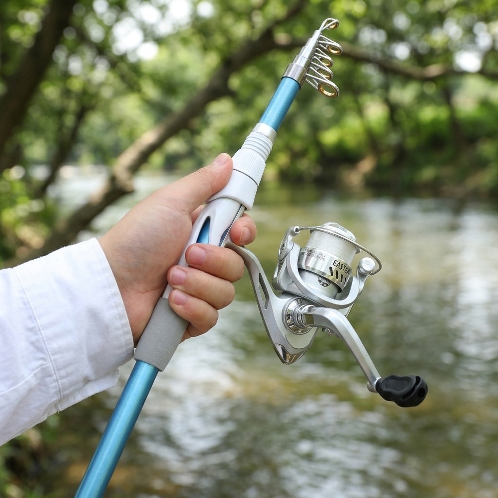 Сине-белый рыболовный набор 1. – обзор и цена Fishing Rod Combo