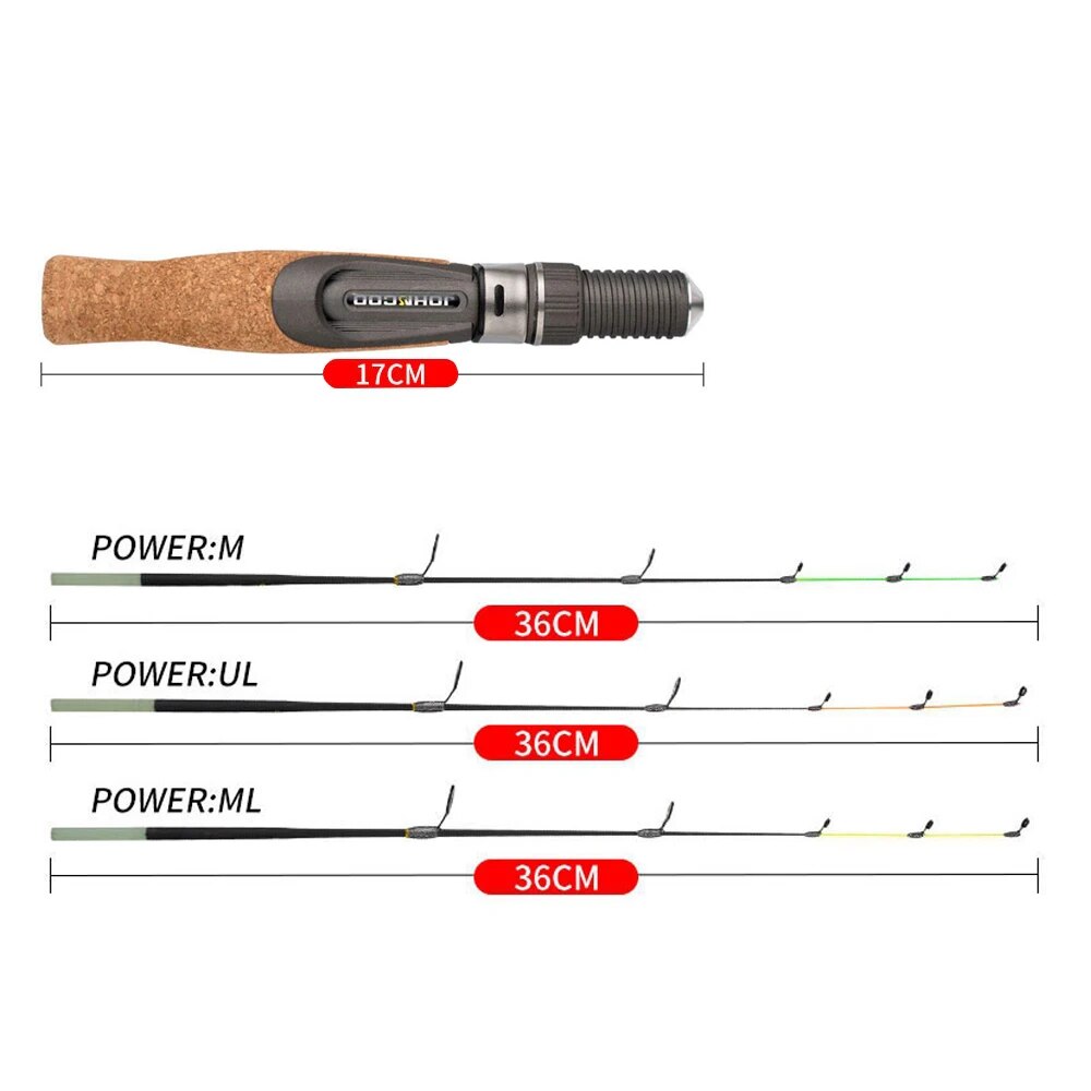 Ледяная удочка 50 см UL ML M M – обзор и цена Fishing Rod Ice