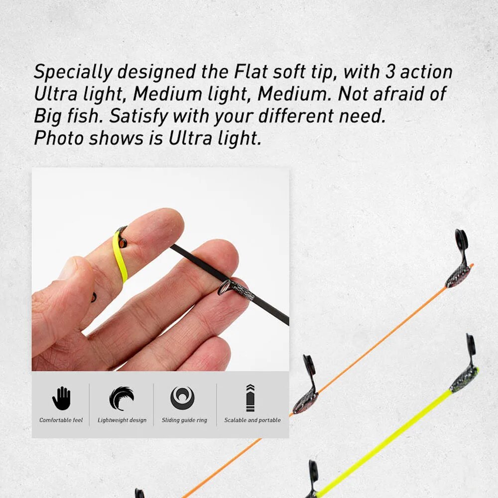 Ледяная удочка 50 см UL ML M M – обзор и цена Fishing Rod Ice