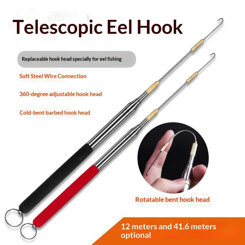 Телескопический крючок для лов – обзор и цена Fishing Rod Telescopic